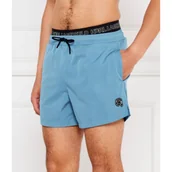 Kąpielówki męskie - Karl Lagerfeld Szorty kąpielowe | Regular Fit - miniaturka - grafika 1