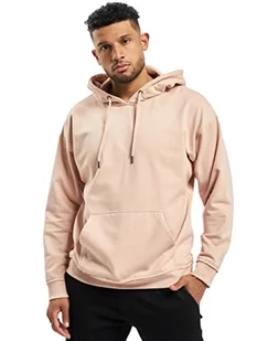 Urban Classics Męska bluza z kapturem oversize, Różowy (Lightrose), S - Bluzy męskie - miniaturka - grafika 1
