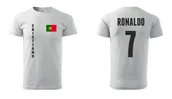 Koszulki sportowe męskie - Koszulka męska PORTUGALIA CRISTIANO RONALDO 7 - miniaturka - grafika 1