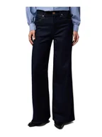 Spodnie damskie - Wrangler Jeansy 112371187 Granatowy Straight Leg - miniaturka - grafika 1