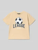 Koszulki dla chłopców - T-shirt o kroju regular fit z nadrukiem z motywem - miniaturka - grafika 1