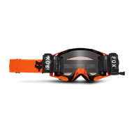 Gogle i okulary motocyklowe - Gogle Cross FOX Airspace Rolloff Fluorescencyjny pomarańczowy - miniaturka - grafika 1