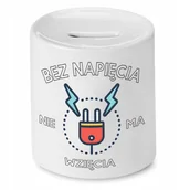 Skarbonki - Skarbonka Dla Adama na Urodziny Imieniny Prezent z Nadrukiem ze Zdjęciem + Opakowanie na prezent (wzór 03) - miniaturka - grafika 1