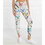 Legginsy - Tommy Hilfiger Legginsy DIAMOND MONOTYPE AOP | Slim Fit - miniaturka - grafika 1