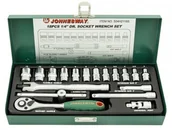Klucze i nasadki - Jonnesway Zestaw Narzędzi Z Grzechotką 1/4" - miniaturka - grafika 1