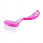 Akcesoria do paznokci - Szczotka Szczoteczka Do Pyłu Rąk I Manicure Różowa - miniaturka - grafika 1