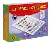 Układanki dla dzieci - Alexander Literki i cyferki pudełku 386 - miniaturka - grafika 1