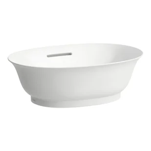 Laufen The New Classic Umywalka nablatowa 45x31 cm z przelewem biała H8128510001091 - Umywalki - miniaturka - grafika 1