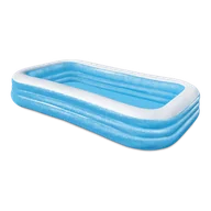 Baseny ogrodowe - Bestway Rodzinny basen dmuchany prostokątny, 305 x 183 x 56 cm - miniaturka - grafika 1