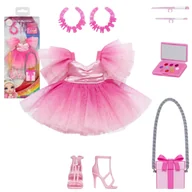 Akcesoria dla lalek - Rainbow High Fashion Pack Zestaw Modowy Stylizacja Dla Lalki Różowa Sukienka - miniaturka - grafika 1