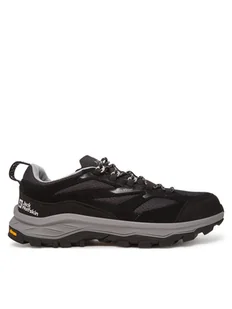 Jack Wolfskin Trekkingi Cyrox Vent Low A64089 Czarny - Buty trekkingowe męskie - miniaturka - grafika 1