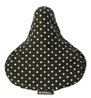 Sakwy rowerowe - Basil Katharina Saddle Cover na telefon City/Trekking wykonana z płótna żaglowego, czarny, jeden rozmiar BAS50297 - miniaturka - grafika 1