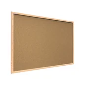 Biuro i firma OUTLET - OUTLET Tablica korkowa (rama drewniana) 120x90 cm - miniaturka - grafika 1