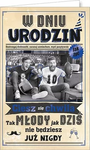 Kartka urodzinowa U25 - Kartki okolicznościowe i zaproszenia - miniaturka - grafika 1