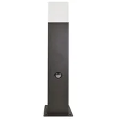 Lampy ogrodowe - Polux Oprawa stojąca New York 44 z czujnikiem ruchu S44GPIR 307330 - miniaturka - grafika 1
