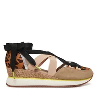 Półbuty damskie - Półbuty Gioseppo Ludlow 74958-P Brązowy - miniaturka - grafika 1