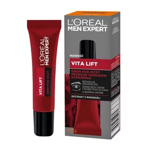 Loreal Paris Paris Men Expert Vita Lift krem pod oczy "15 ml" | Wysyłka w 24h | Dostawa kurierem za 9,99zł - Kosmetyki do pielęgnacji twarzy męskie - miniaturka - grafika 1