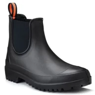 Kalosze męskie - Kalosze męskie krótkie piankowe niskie czarne sztyblety Lemigo Chuck 44 - miniaturka - grafika 1