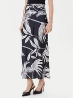 Spódnice - Guess Spódnica midi W5YD55 WF1T2 Czarny Regular Fit - miniaturka - grafika 1