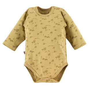 EEVI body długi rękaw sahara 86 - Body dla niemowląt - miniaturka - grafika 1