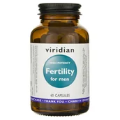 Zdrowa żywność - Viridian Fertility for men / Płodność dla mężczyzn (60 kapsułek) - miniaturka - grafika 1