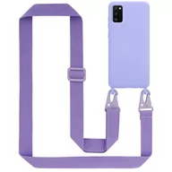 Etui i futerały do telefonów - Łańcuszek Etui Do Samsung Galaxy A52 (4G / 5G) / A52s Pokrowiec w LIQUID CZARNY Silicone TPU Obudowa Ochronny Cadorabo - miniaturka - grafika 1