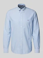 Koszule męskie - Koszula casualowa o kroju regular fit z kołnierzykiem typu button down - miniaturka - grafika 1