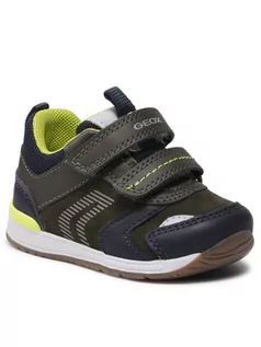 Buty dla chłopców - Geox Sneakersy B Rishon B. B B150RB 022BC C3024 Zielony - grafika 1