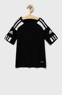 Koszulki dla chłopców - adidas Performance T-shirt dziecięcy GN5739 kolor czarny z nadrukiem - miniaturka - grafika 1