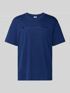 T-shirt z wyhaftowanym logo model ‘ICONS’ - Koszulki męskie - miniaturka - grafika 1