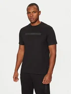 Koszulki męskie - Calvin Klein T-Shirt K10K113791 Czarny Regular Fit - miniaturka - grafika 1
