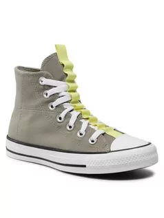 Trampki damskie - Converse Trampki Ctas Hi Light Fiel 170132C Zielony - grafika 1