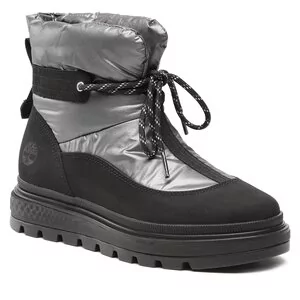 Śniegowce Timberland - Ray City Puffer TB0A5NM30011 Black Leather - Śniegowce damskie - miniaturka - grafika 1
