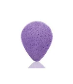 Akcesoria do oczyszczania twarzy - BEBEVISA  GĄBKA DO OCZYSZCZANIA TWARZY "KROPLA" LAWENDA - miniaturka - grafika 1