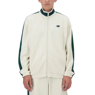 Bluza męska New Balance MJ41503LIN – beżowa - Bluzy męskie - miniaturka - grafika 1