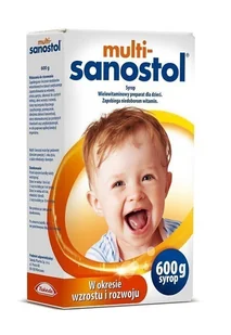 NYCOMED PHARMA SP. Z O.O. Multi-Sanostol Syrop 600 G - Witaminy i minerały - miniaturka - grafika 1