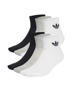 adidas Zestaw 3 par wysokich skarpet unisex IJ5628 Kolorowy - Skarpetki damskie - miniaturka - grafika 1