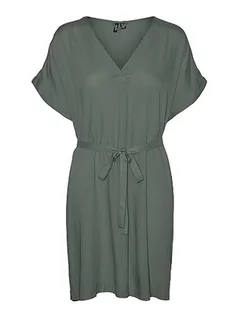 Bluzki damskie - VERO MODA Women's VMBEAUTY SL Tunic GA NOOS bluzka, Laurel Wreath, XL, Laurel Wreath, XL - grafika 1