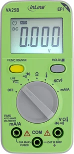 Kalkulator InLine InLine® Multimeter with Auto-Range, pocket size - Kalkulatory - miniaturka - grafika 1