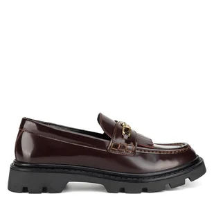 Mokasyny Gino Rossi MALA-115991 Brązowy - Mokasyny damskie - miniaturka - grafika 1