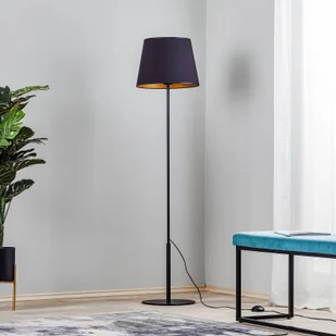 Luminex Arden 3504 Lampa stojąca Lampa 1x60W E27 czarny/złoty - Lampy stojące - miniaturka - grafika 2