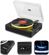 Gramofony - Fenton RP162LED czarny one size - miniaturka - grafika 1