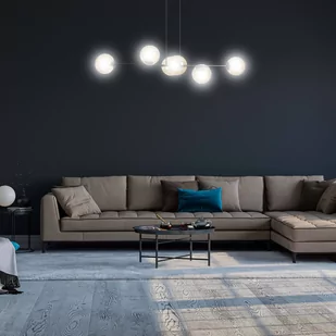 Emibig ROSSI 6 BL MIODOWY 876/6 lampa wisząca 6x40W/E14 IP20 876/6 - Lampy sufitowe - miniaturka - grafika 4