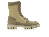 Botki damskie - Trapery damskie Tommy Hilfiger FW0FW06549-AEG 37 - miniaturka - grafika 1