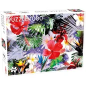Puzzle - Tactic Puzzle 1000 Tropical Florals Lover's Special - miniaturka - grafika 1