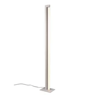 Lampy stojące - Lampa podłogowa stojąca Seeker szara LED 21W 2300K-4000K 2350lm wym: 130 x 16 x 20 cm metal Trio - miniaturka - grafika 1
