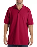 Koszulki męskie - Dickies Męska koszulka polo z krótkim rękawem, Angielski czerwony, XXL - miniaturka - grafika 1