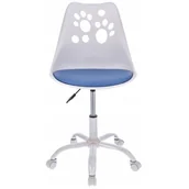 Fotele i krzesła biurowe - KRZESŁO biurowe na kółkach obrotowe dziecięce - miniaturka - grafika 1