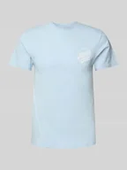 Koszulki męskie - T-shirt z nadrukiem z logo - miniaturka - grafika 1