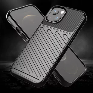 Thunder Case elastyczne pancerne etui pokrowiec iPhone 13 zielony - Etui i futerały do telefonów - miniaturka - grafika 4